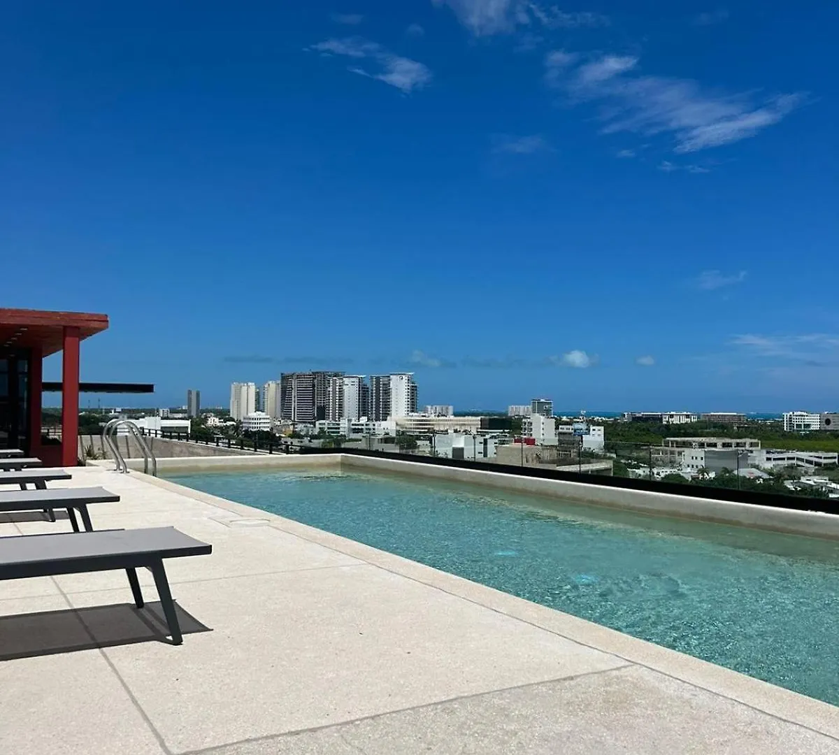 New Centric 1Br Apartment With Gym & Pool Cancún Mexiko