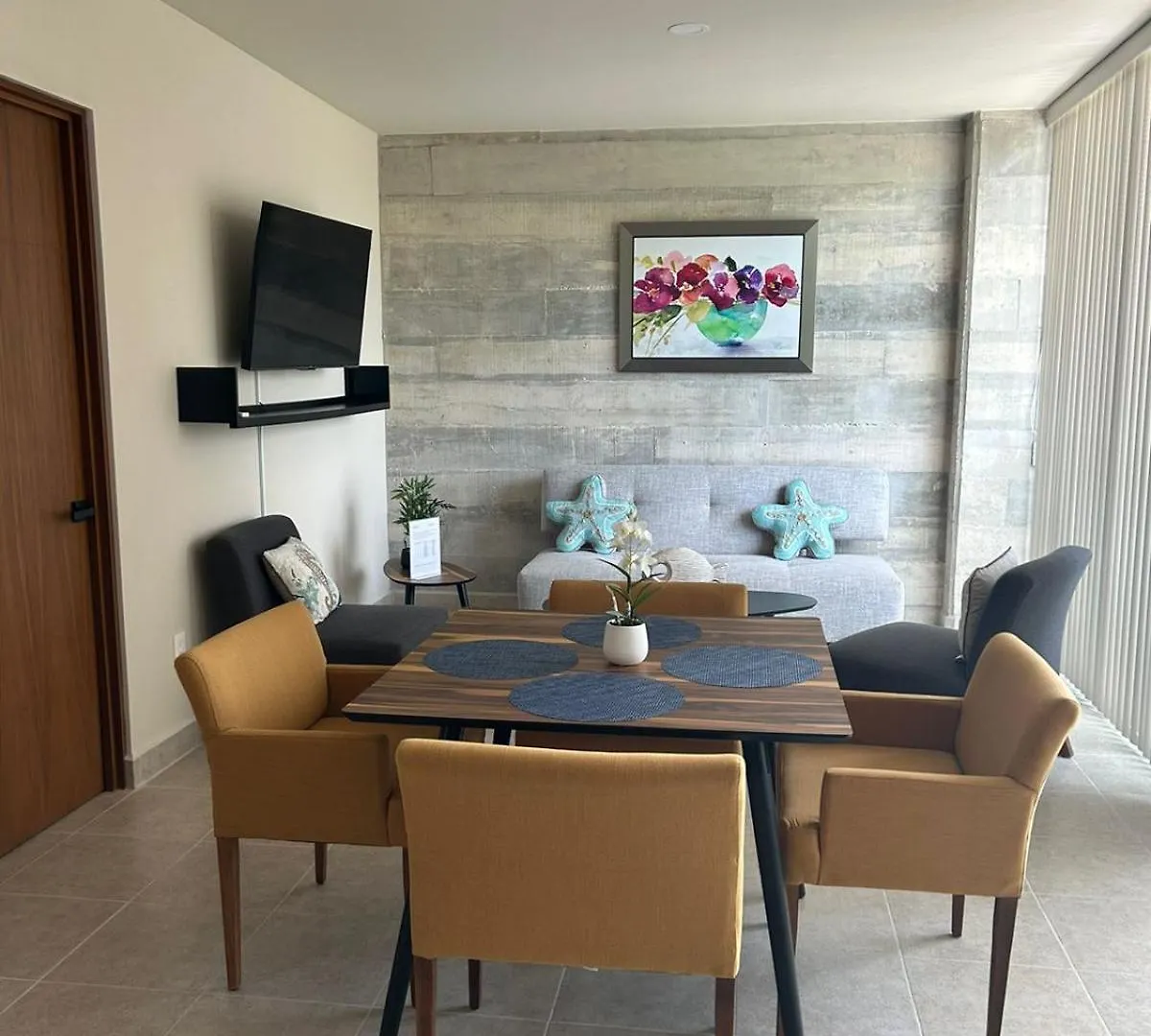 New Centric 1Br Apartment With Gym & Pool Cancún Mexiko