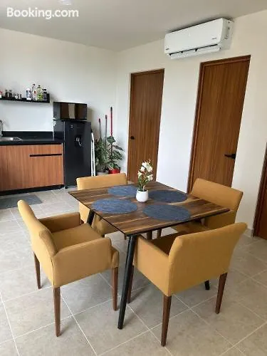 New Centric 1Br Apartment With Gym & Pool Cancún