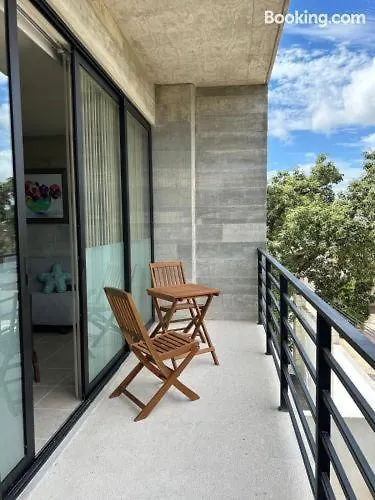 New Centric 1Br Apartment With Gym & Pool Cancún