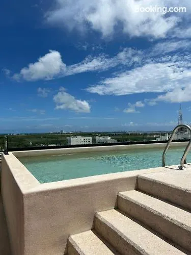 New Centric 1Br Apartment With Gym & Pool Cancún